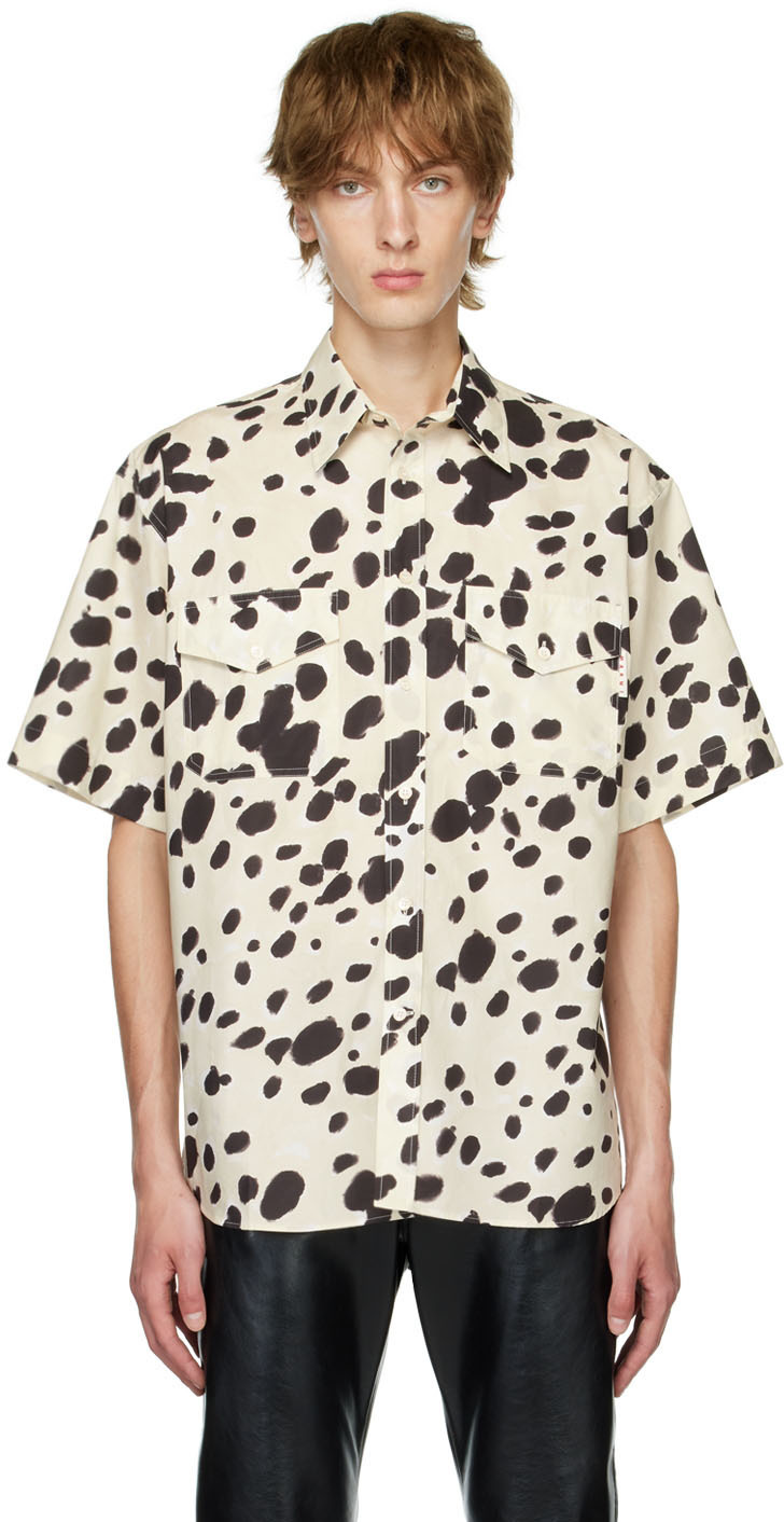 Marni OffWhite Cotton Shirt Marni