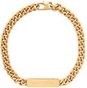 1017 ALYX 9SM Gold ID Necklace