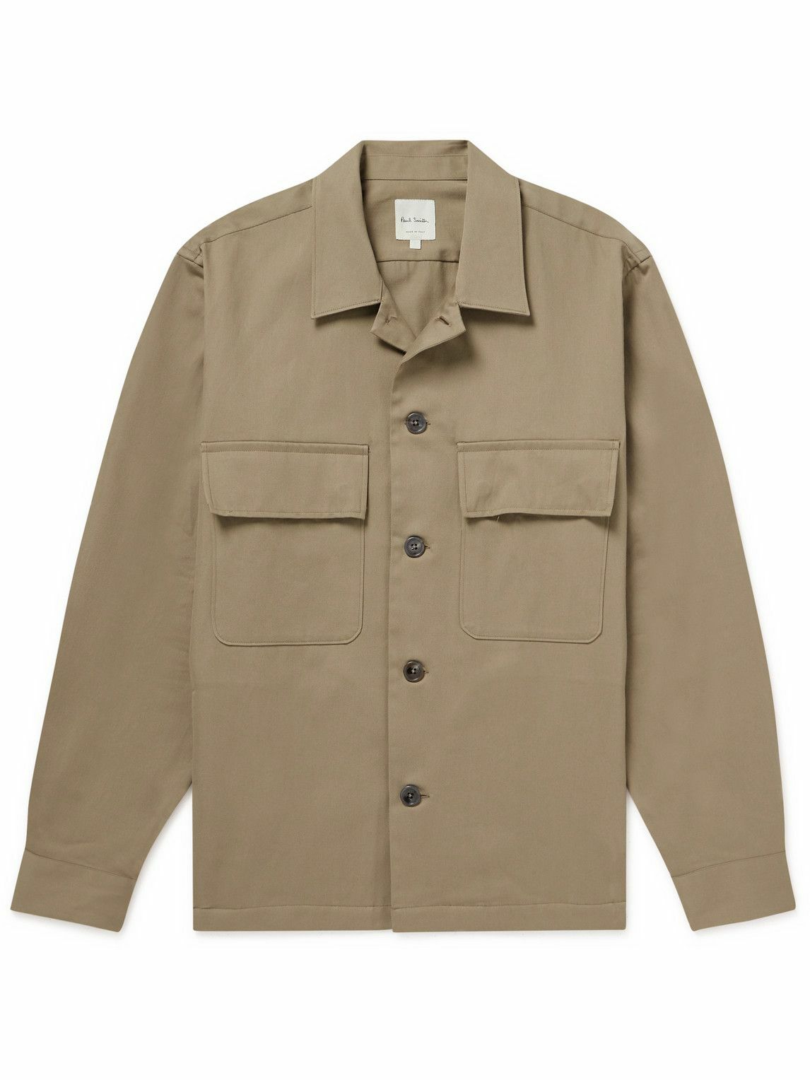 Paul Smith - Cotton-Twill Overshirt - Brown Paul Smith