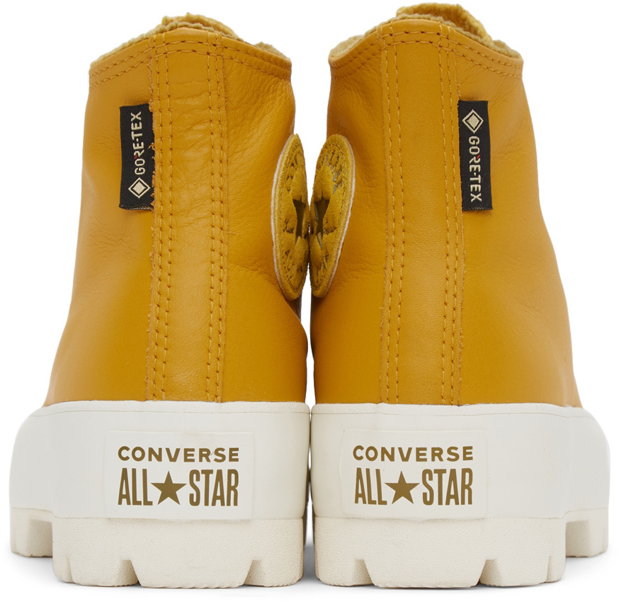 lugged converse yellow
