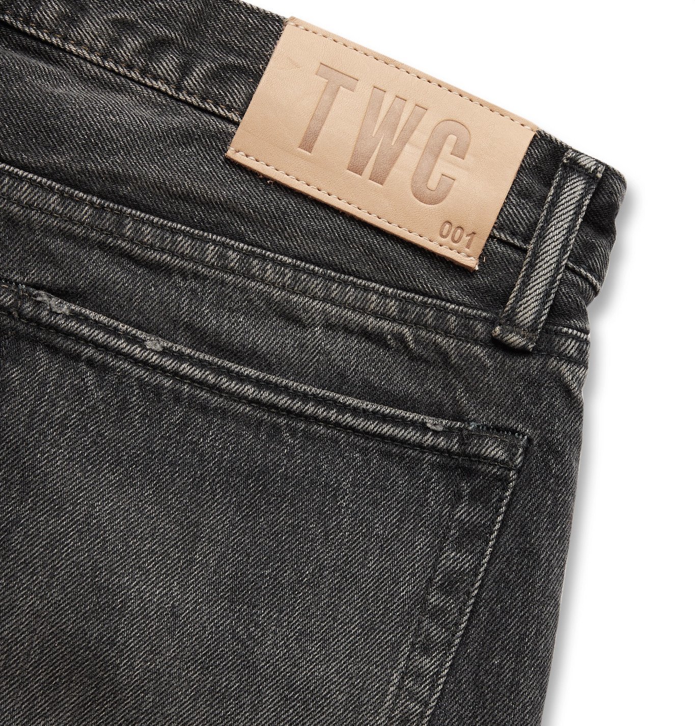 Slim-Fit Raw Selvedge Denim Jeans 