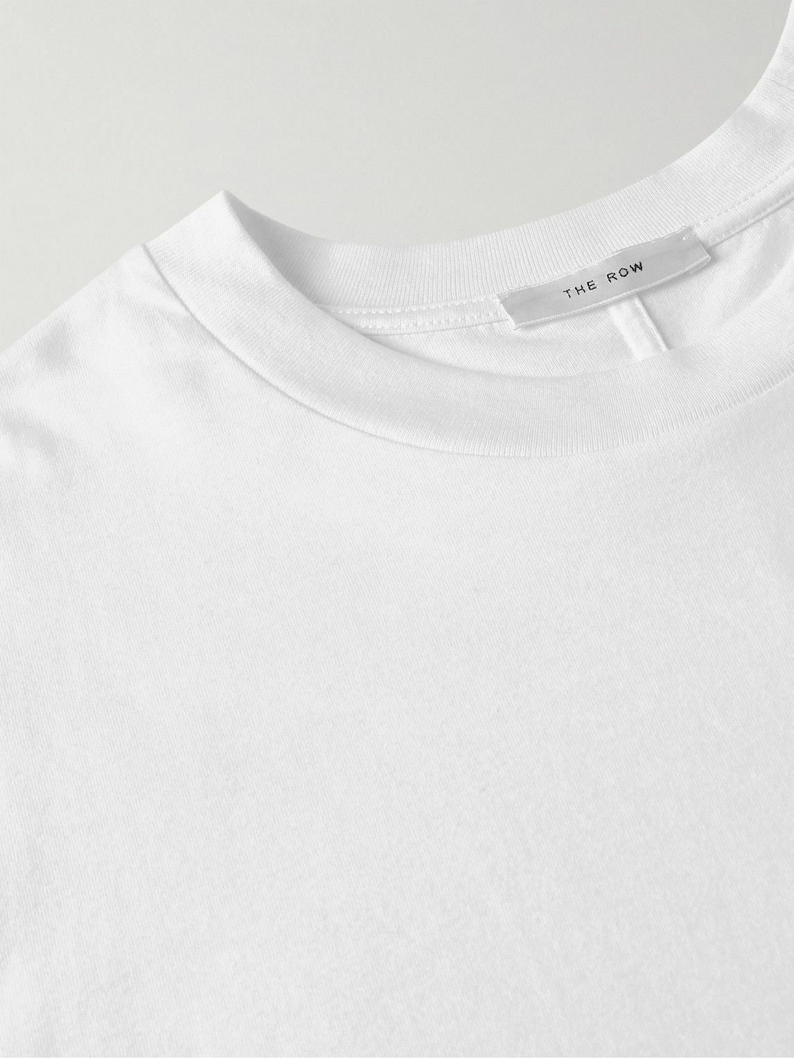 The Row - Nilson Cotton-Jersey T-Shirt - White The Row