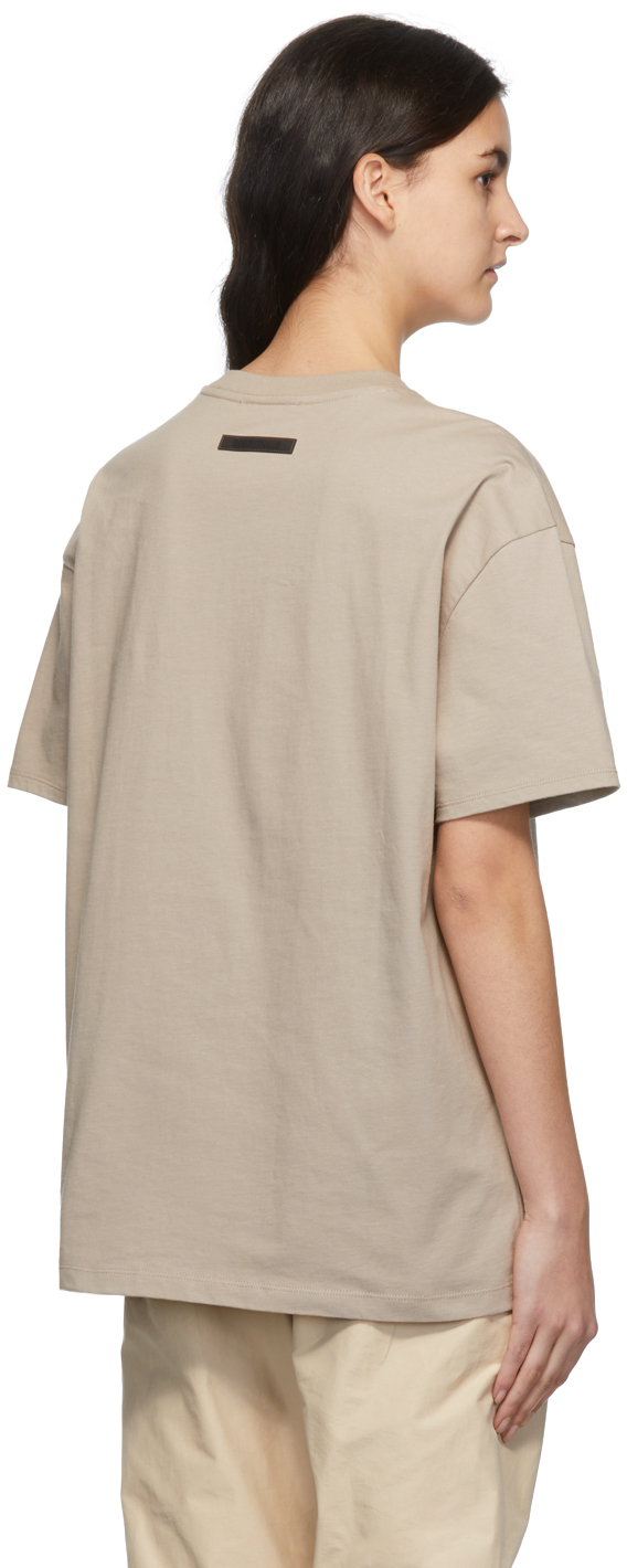essentials tan shirt