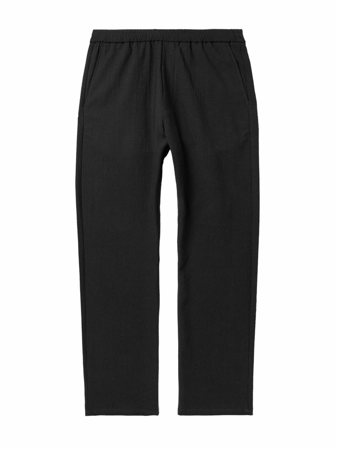 Barena - Tosador Straight-Leg Wool-Blend Tweed Trousers - Black Barena