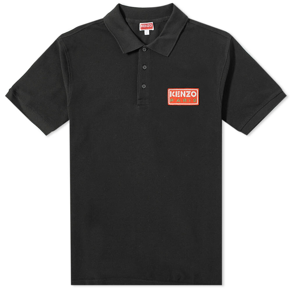 Kenzo Paris Men's Paris Classic Polo Shirt in Black Kenzo