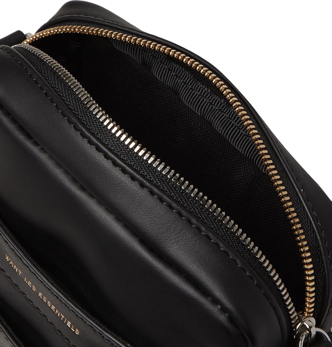 WANT LES ESSENTIELS - Reagan Leather Messenger Bag - Black Want Les ...