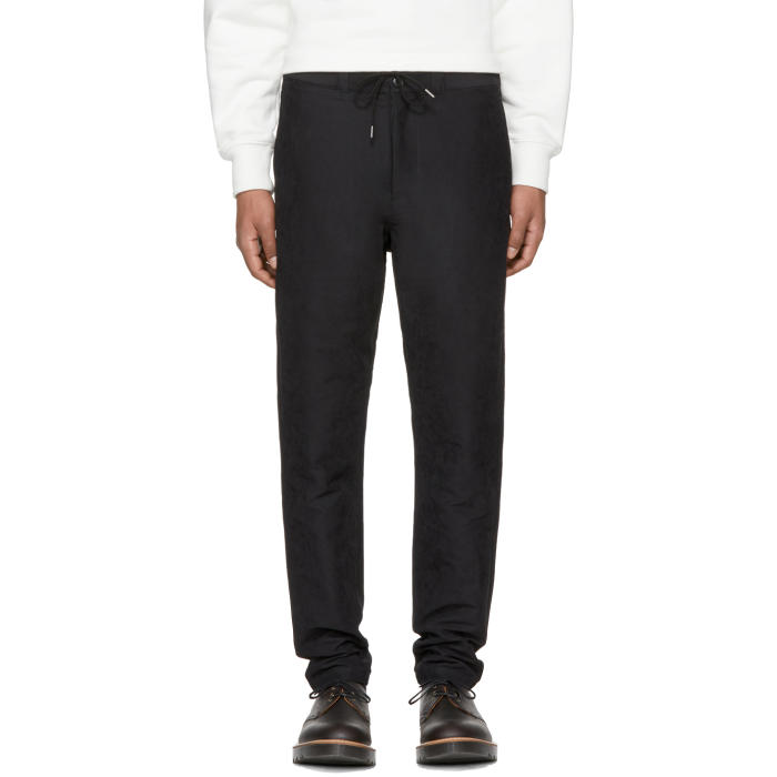 Nanamica Black Moleskin Trousers Nanamica