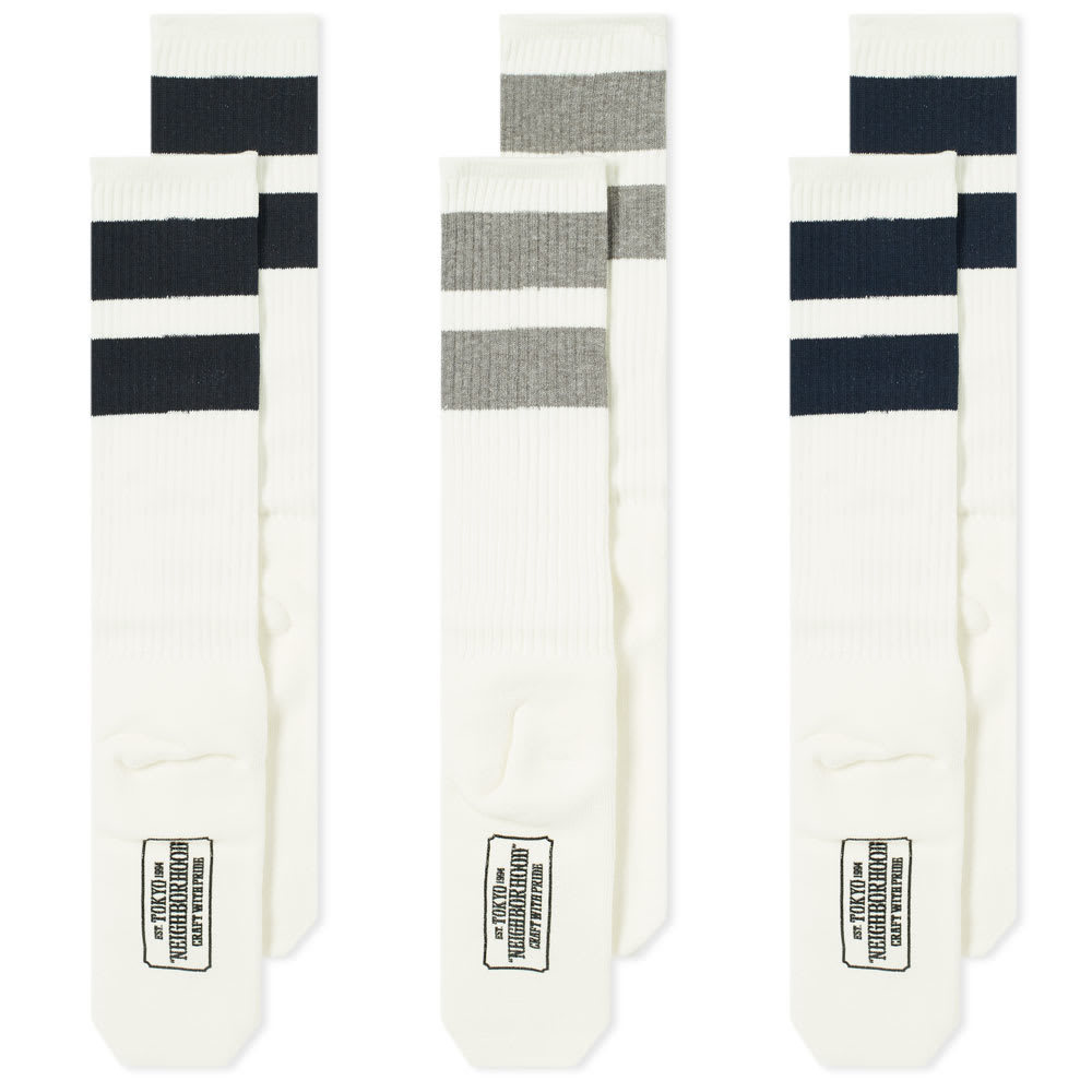 Neighborhood Long Sock - 3 Pack Neighborhood