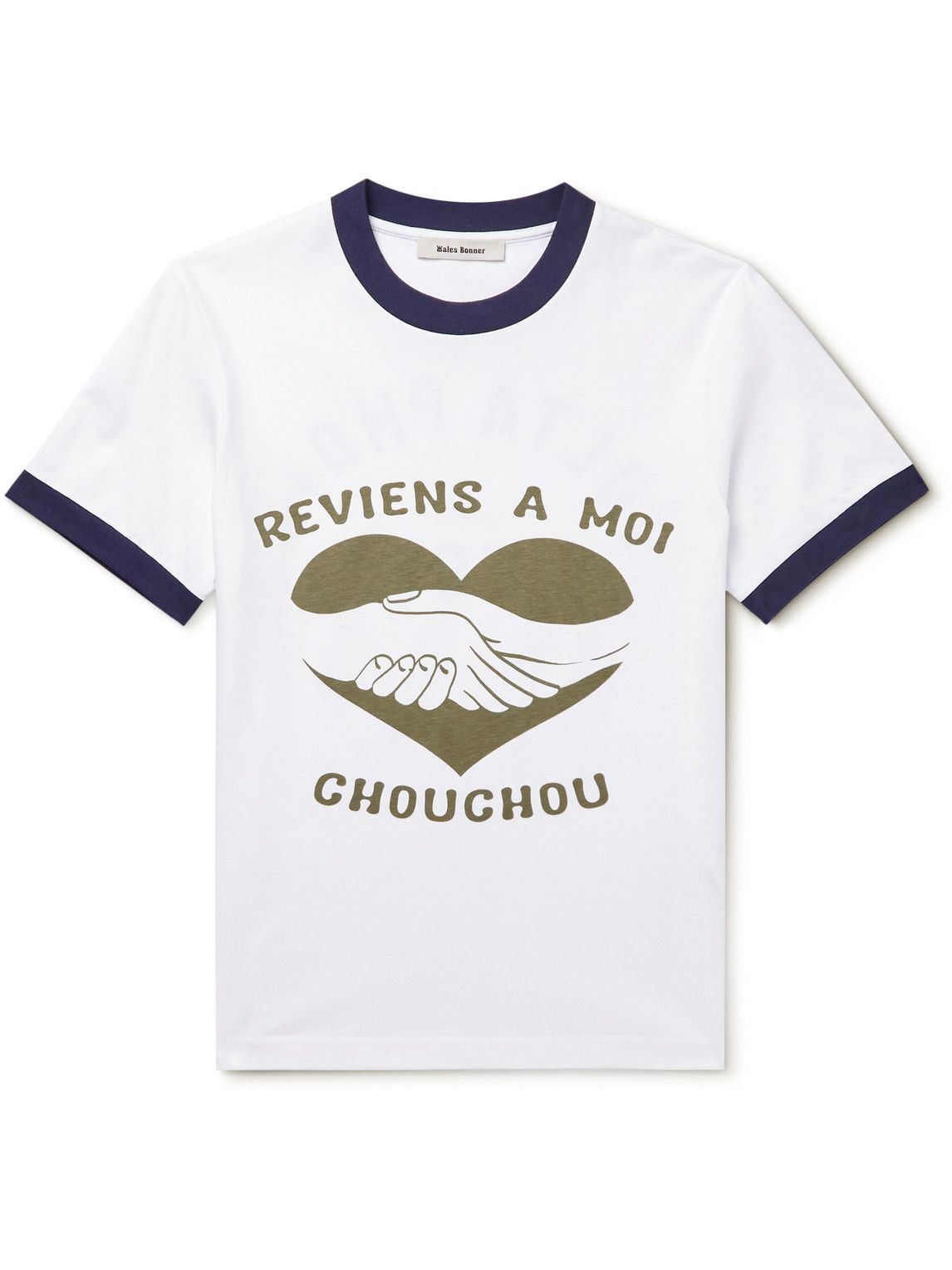 Wales Bonner Sanlé Sory Printed Organic CottonJersey TShirt