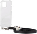 1017 ALYX 9SM Transparent Leather Strap iPhone 12 Case