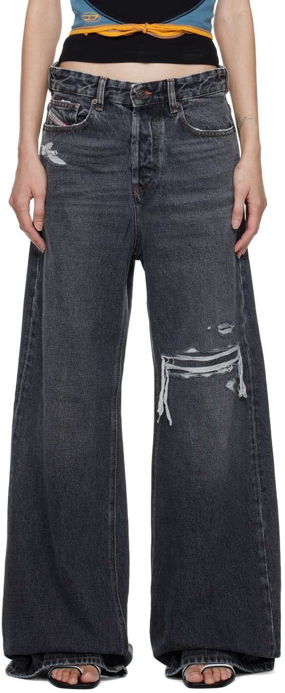 Diesel Black D-Sire Jeans Diesel