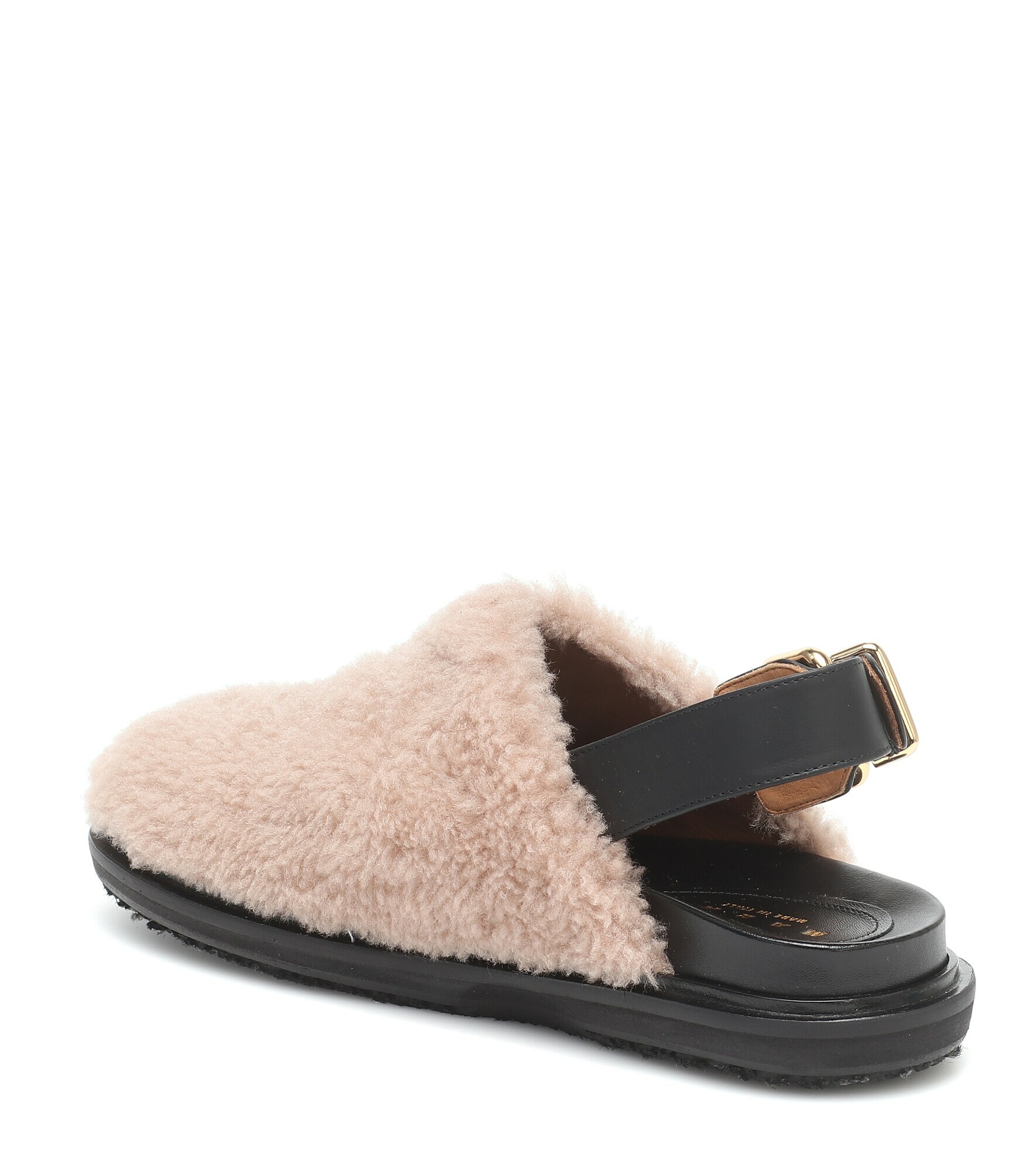 Marni - Fussbett shearling slippers Marni
