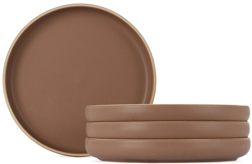 Lineage Ceramics Red Deep Dinner Plate, 4 pcs