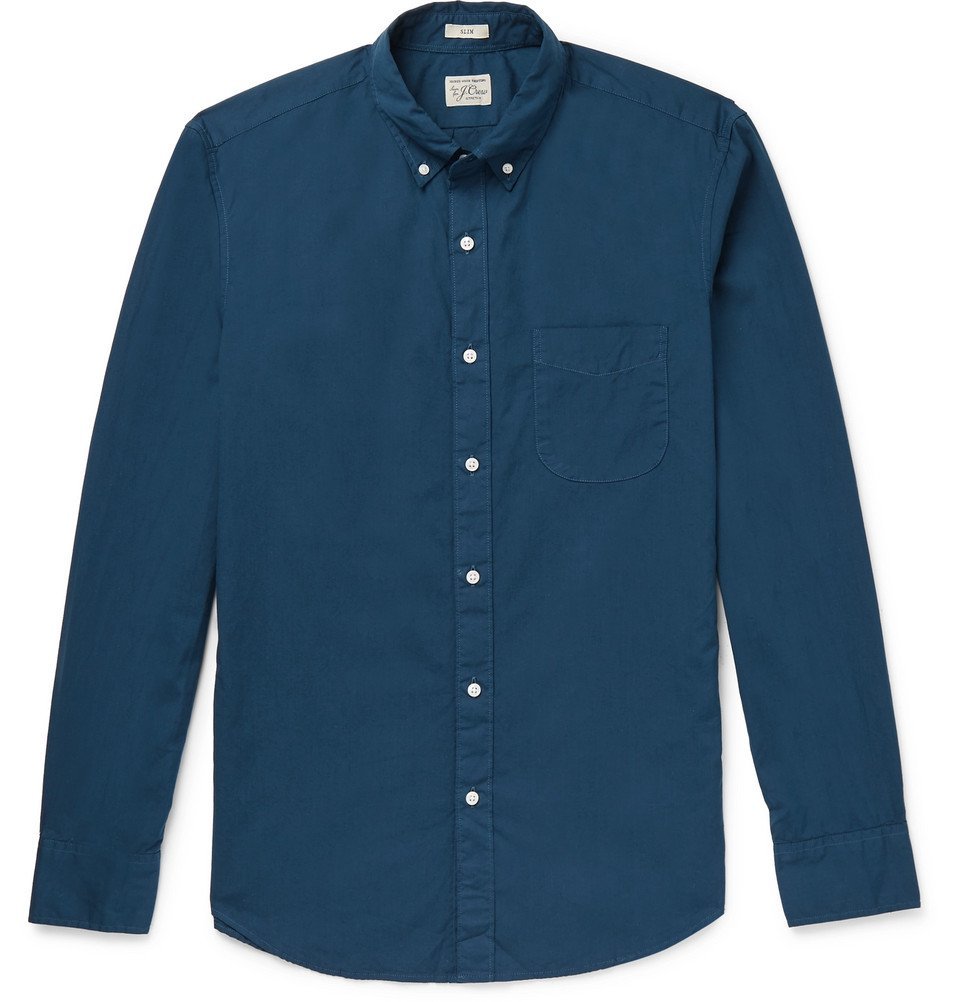 J.Crew - Garment-Dyed Stretch-Cotton 