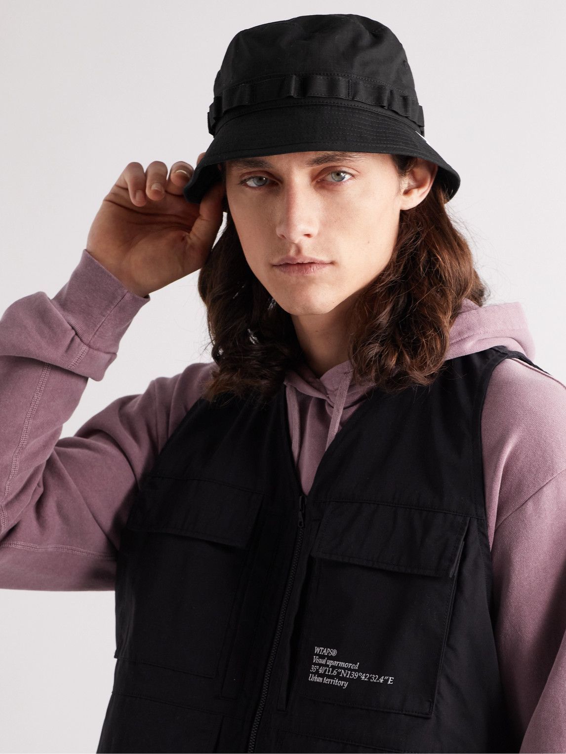 wtaps BUCKET 02 / HAT BLACK-