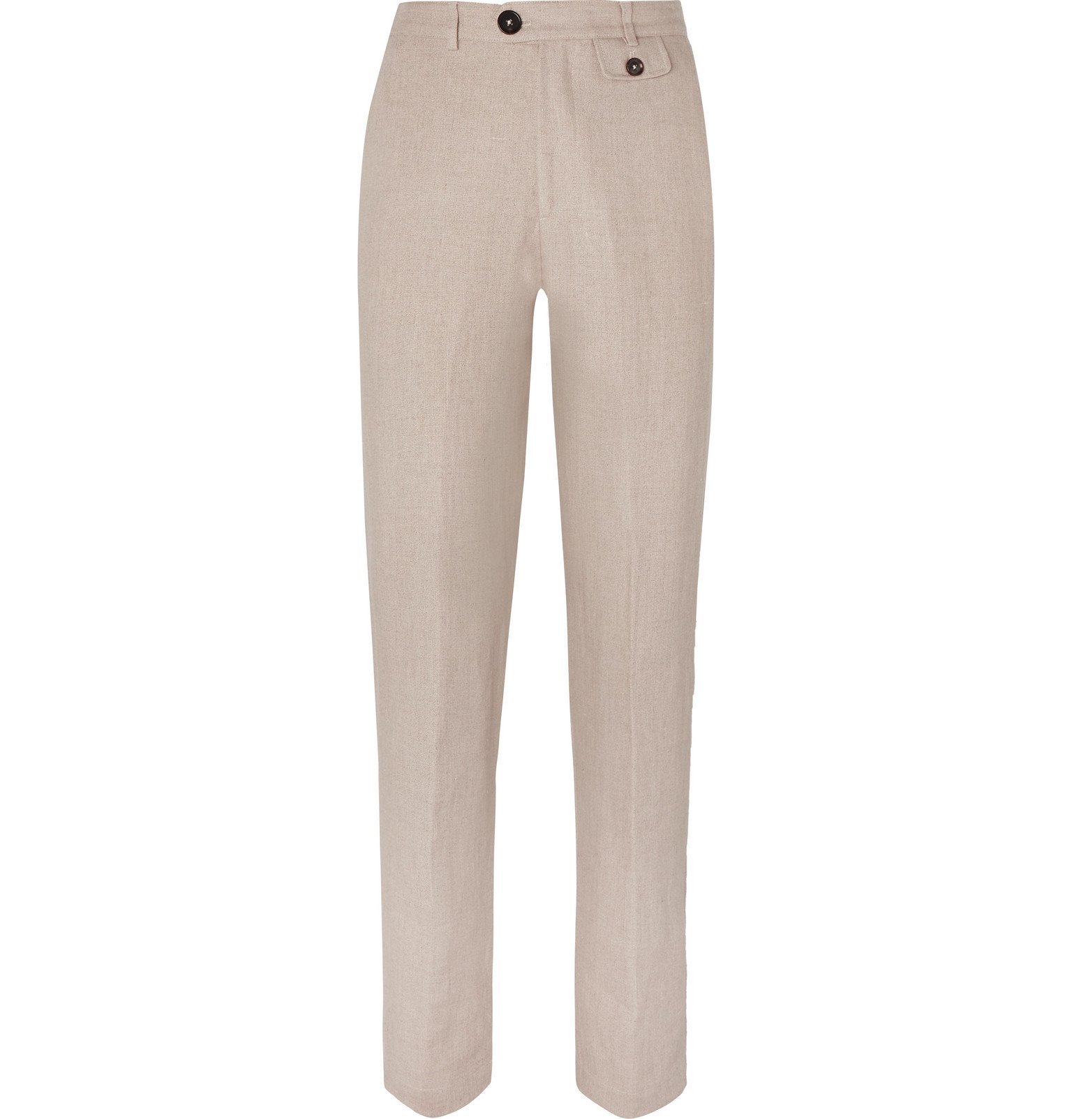 Oliver Spencer - Beige Linen Suit Trousers - Neutrals