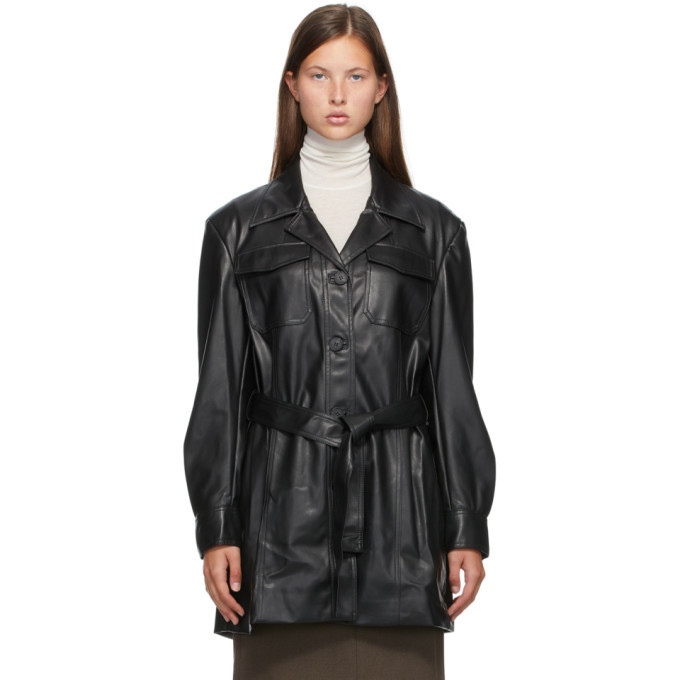 low classic leather jacket