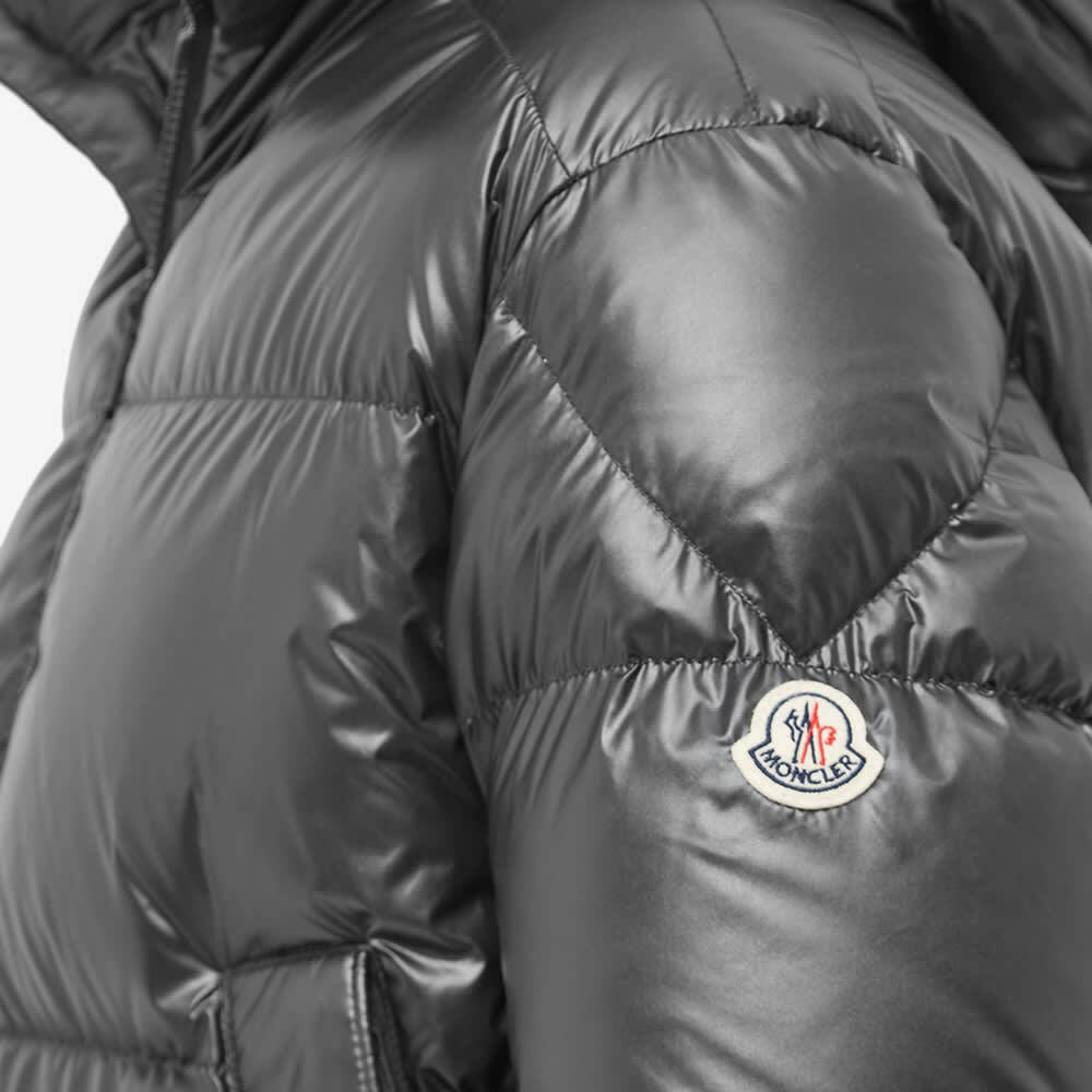 Moncler Men's Damavand Foil Down Jacket in Black Moncler