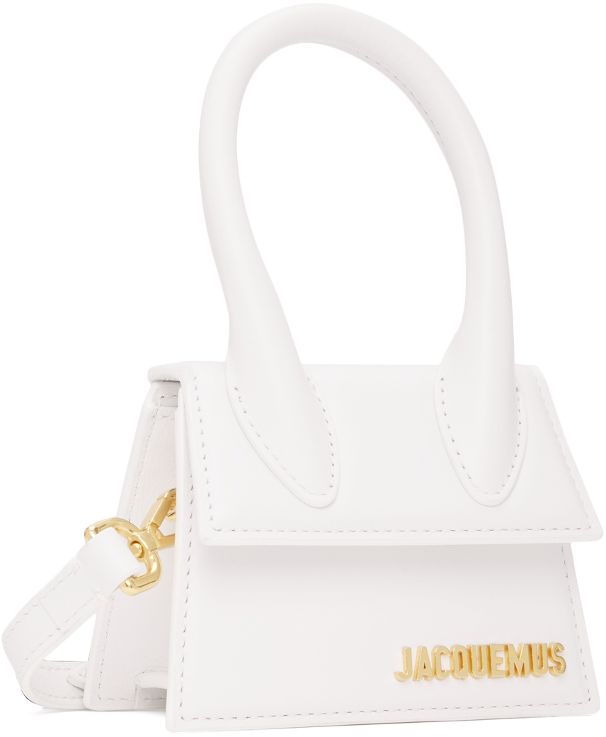Jacquemus White La Montagne 'Le Chiquito' Clutch Jacquemus