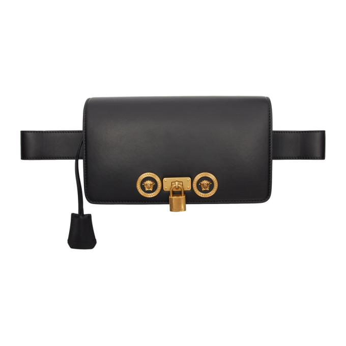 versace black crossbody bag