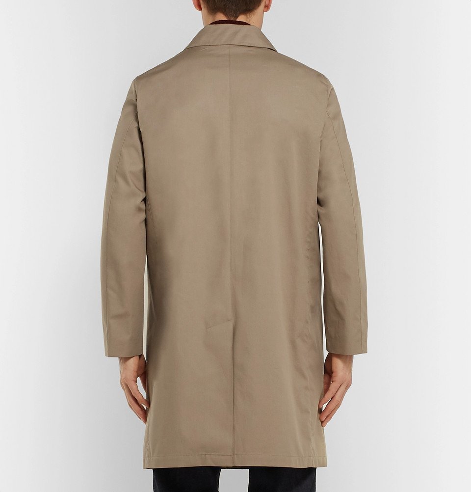 Mackintosh - Storm System Bonded Cotton Trench Coat - Men - Beige ...