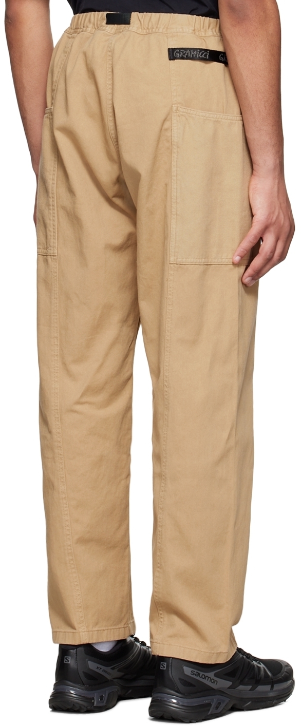 Gramicci Beige Cotton Trousers Gramicci