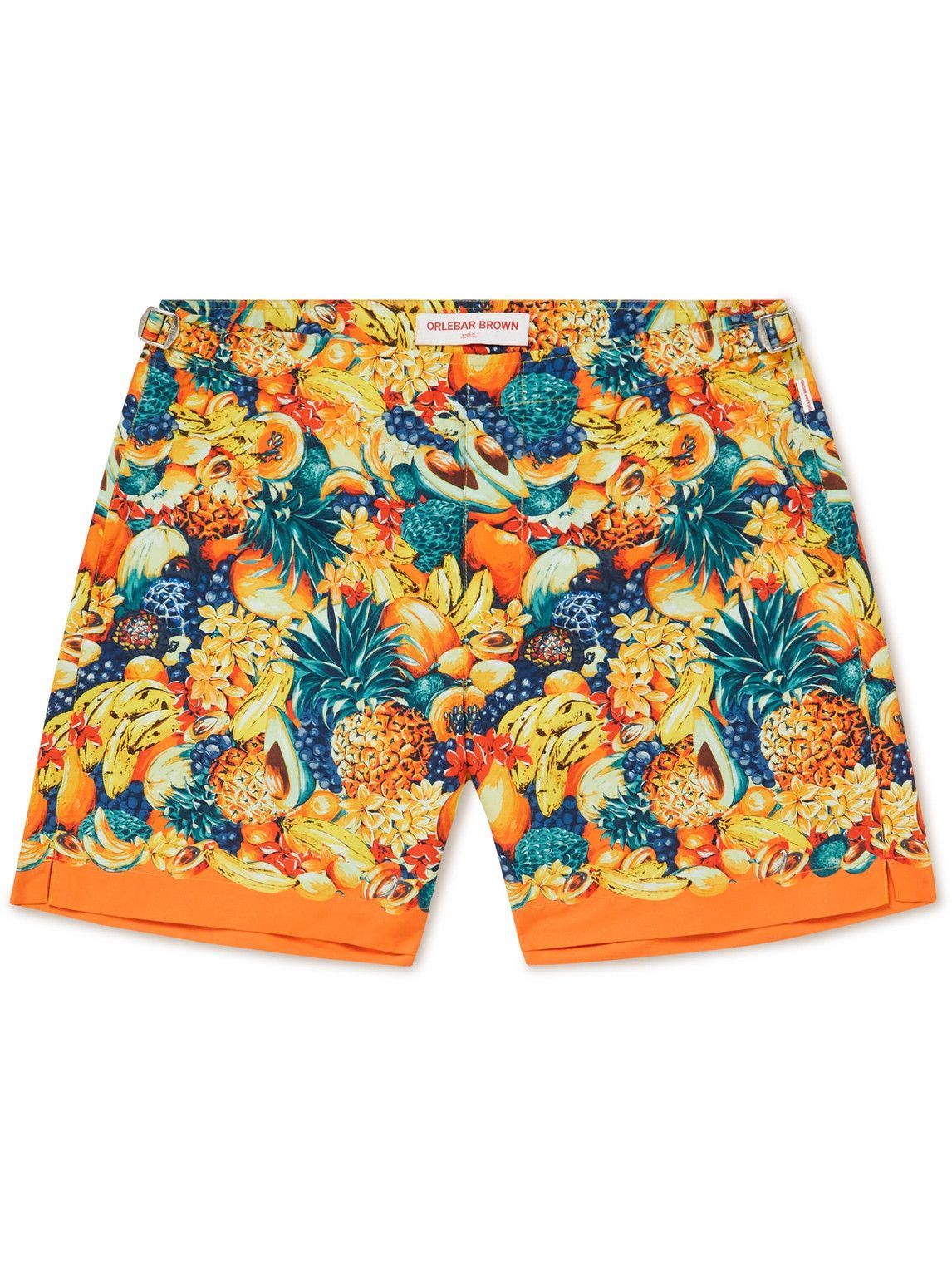 Orlebar Brown - Club Tropicana Bulldog Mid-Length Printed Swim Shorts ...