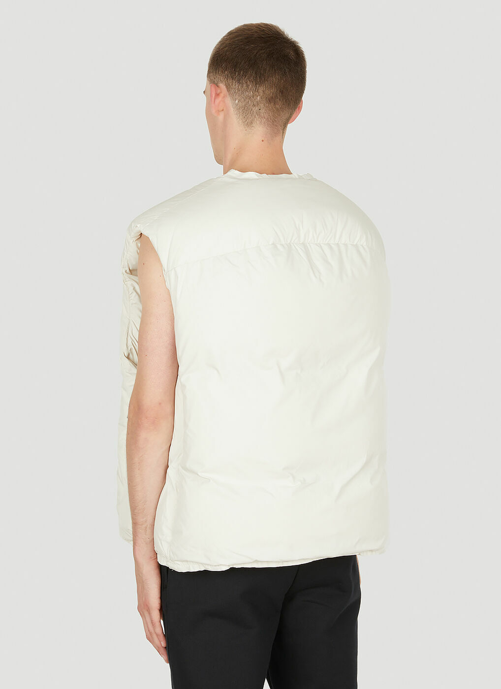 The Ultimate Sleeveless Puffer Jacket in White