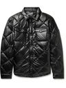 Barbour Gold Standard - CPO Quilted Shell Shirt Jacket - Black