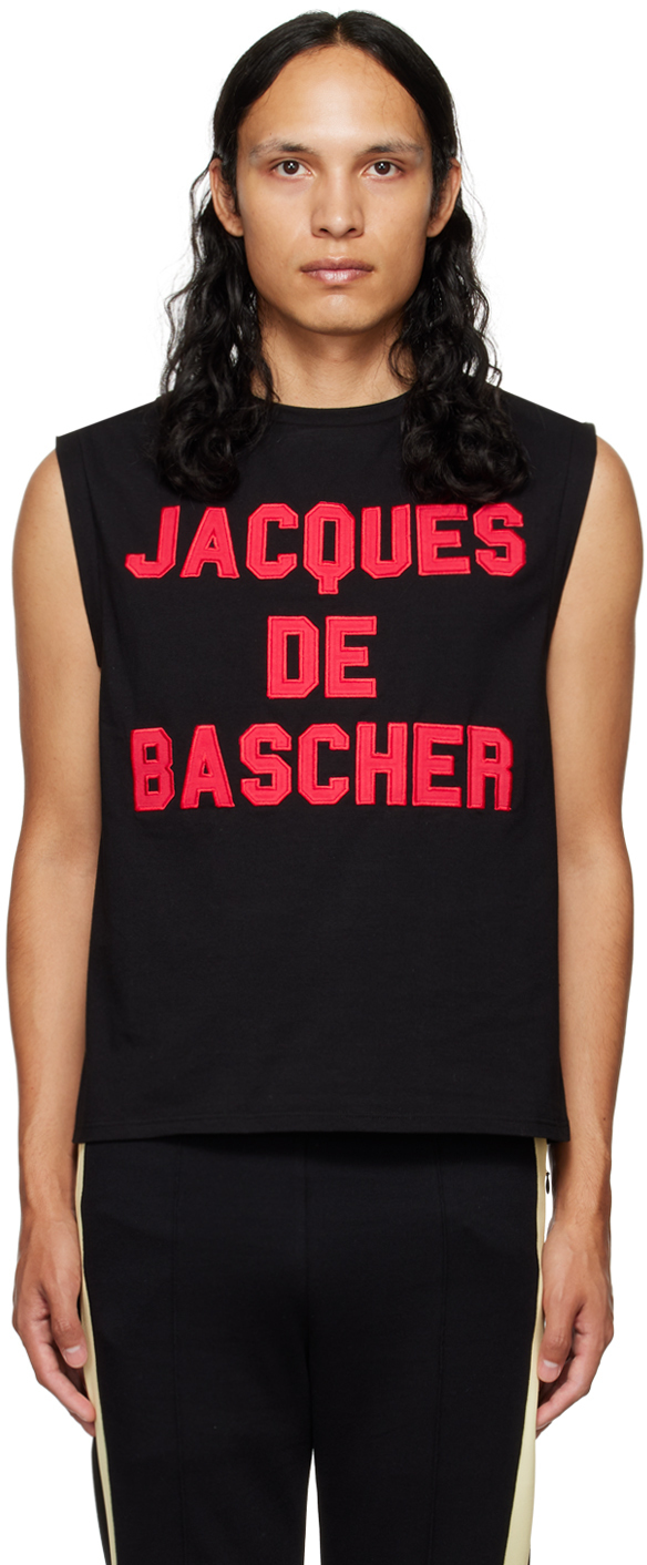 Photo: Alled-Martinez Black Jacques De Bascher Tank Top