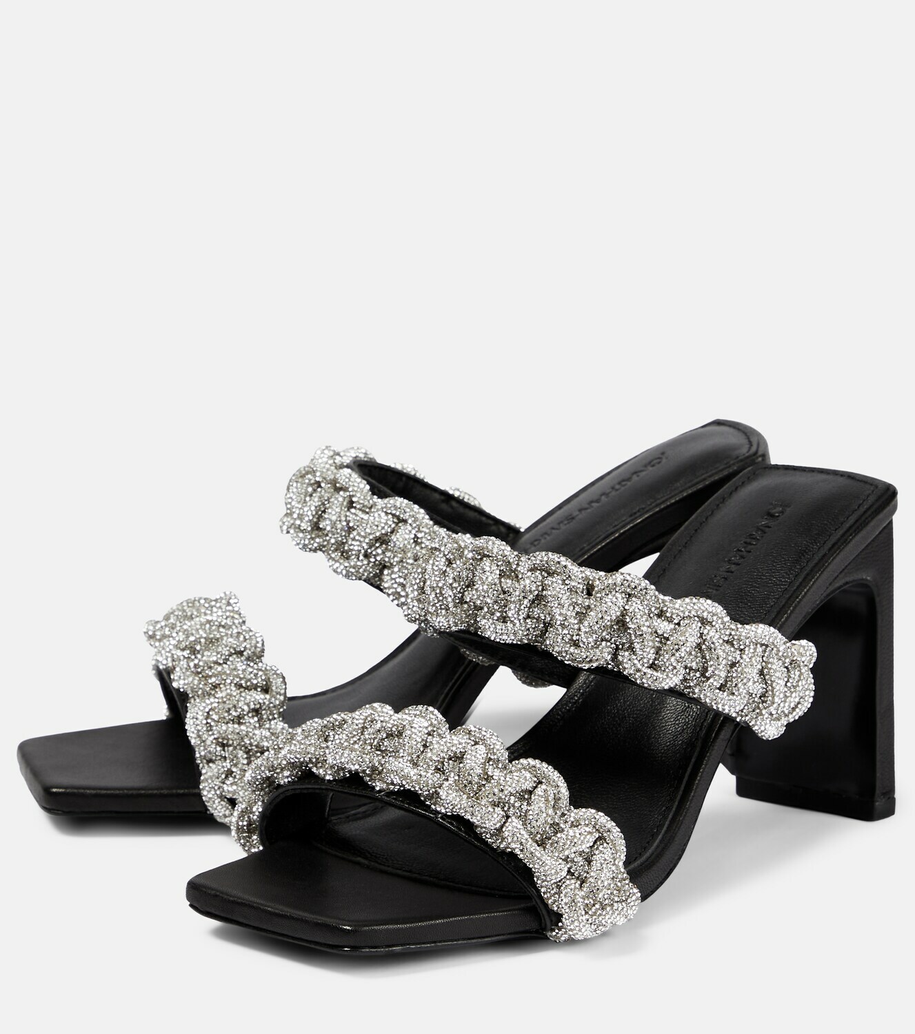 Simkhai - Walker crystal-embellished sandals Simkhai