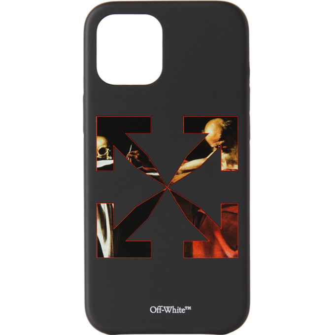 Off-White Black Caravaggio iPhone 12 Pro Max Case Off-White