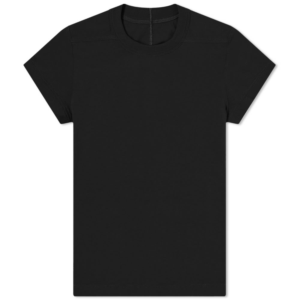 Photo: Rick Owens Women's Cropped Level T-Shirt in Black
