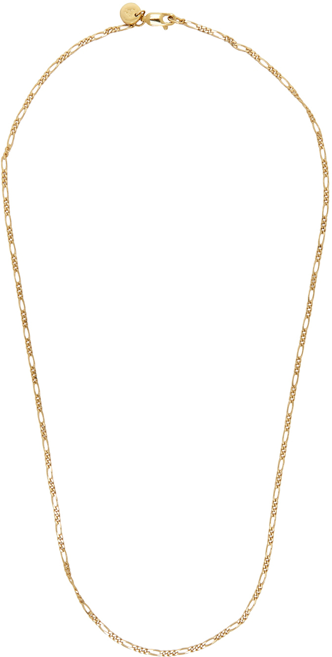 Photo: Tom Wood Gold Figaro Chain Necklace