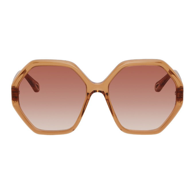 chloe orange sunglasses