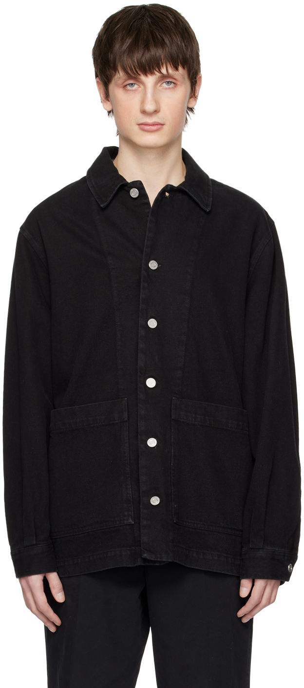 Schnayderman's Black Army Denim Jacket