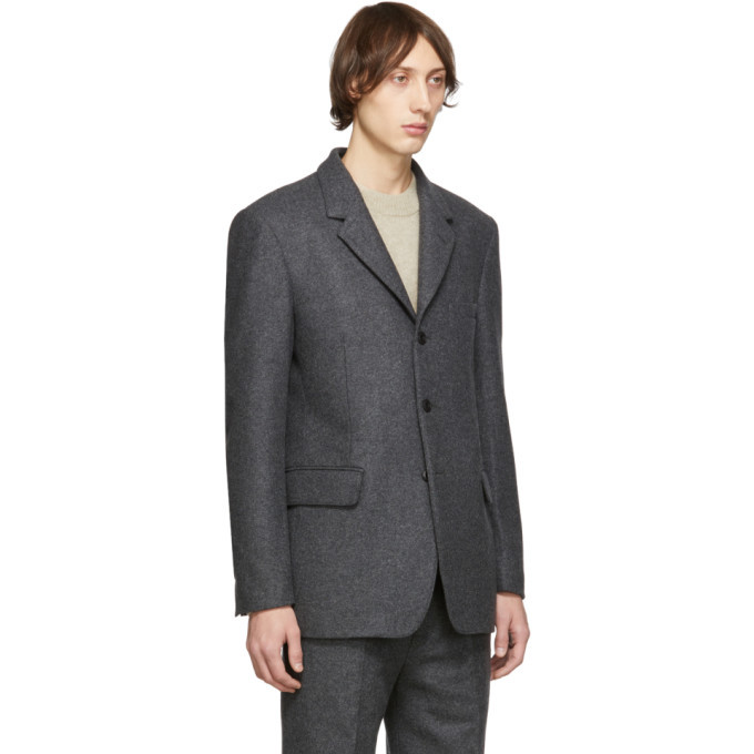 felted wool blazer