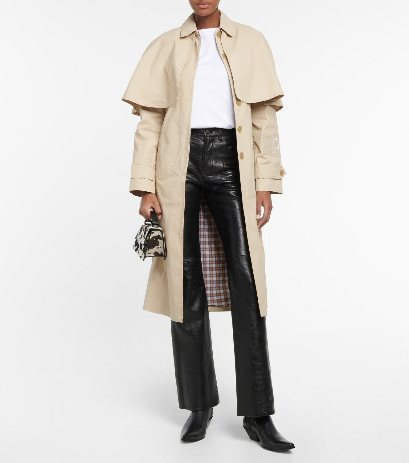 Acne Studios - Cape belted raincoat Acne Studios