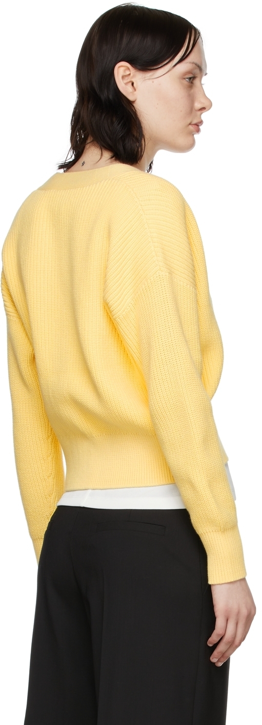 Hugo Yellow Sindella Cardigan Hugo Boss