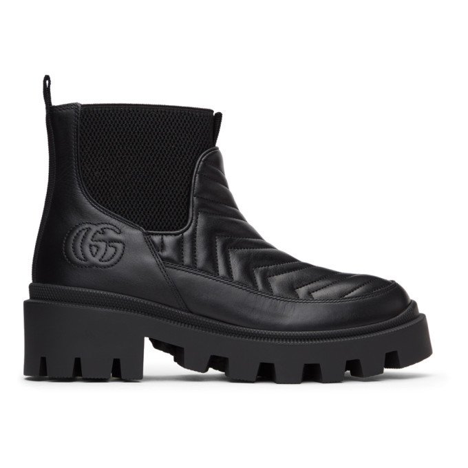 gucci matelasse boots