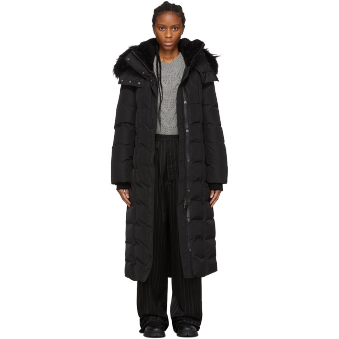 Mackage SSENSE Exclusive Black Down Jada Coat Mackage