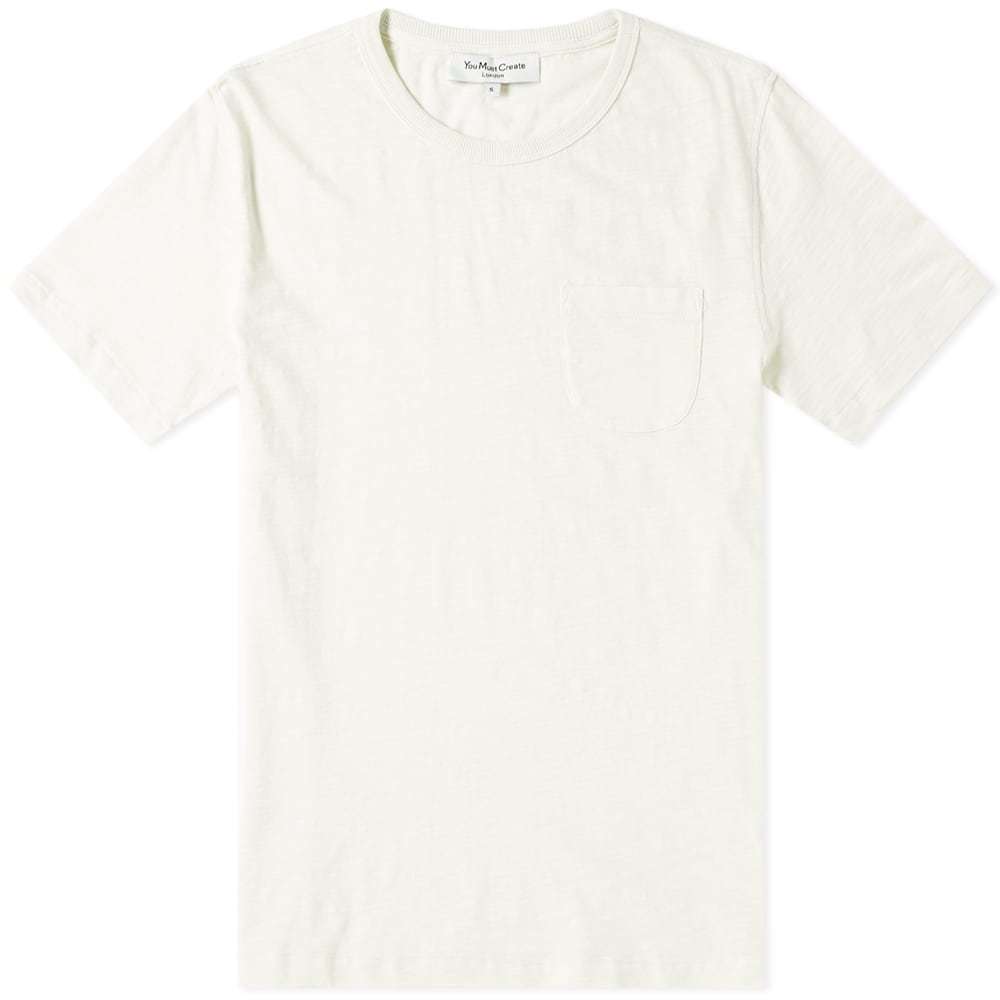 YMC Wild Ones Pocket Tee Ecru YMC