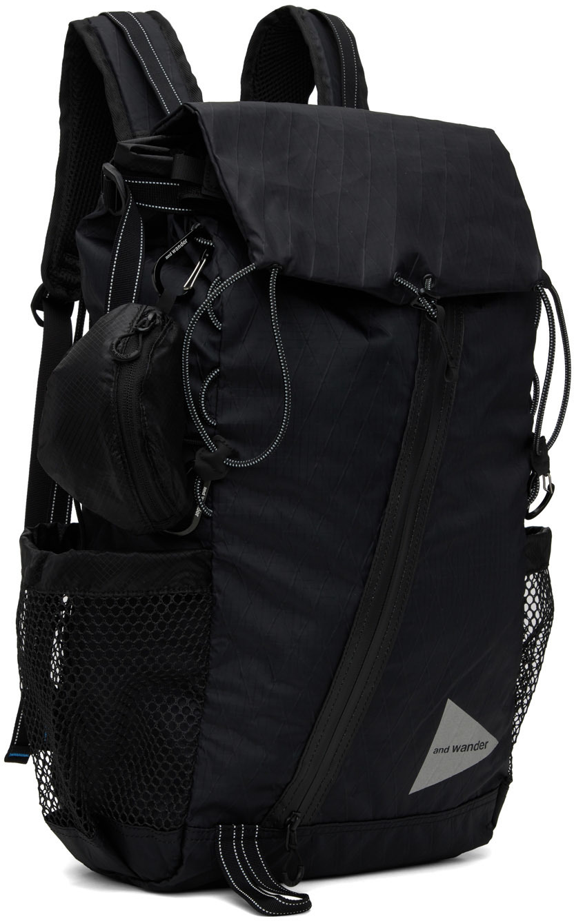 and wander Black XPac 30L Backpack and Wander