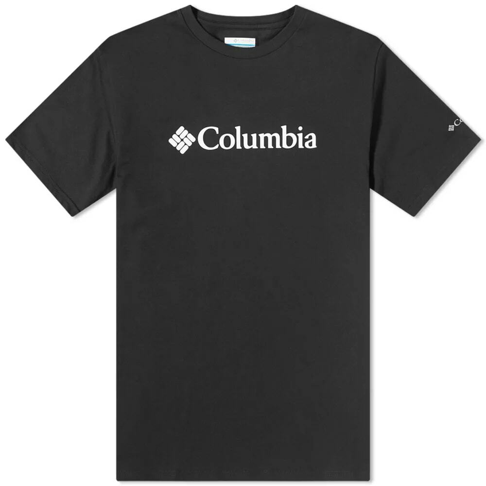 Columbia Men's CSC Basic Logo TShirt in Black Columbia