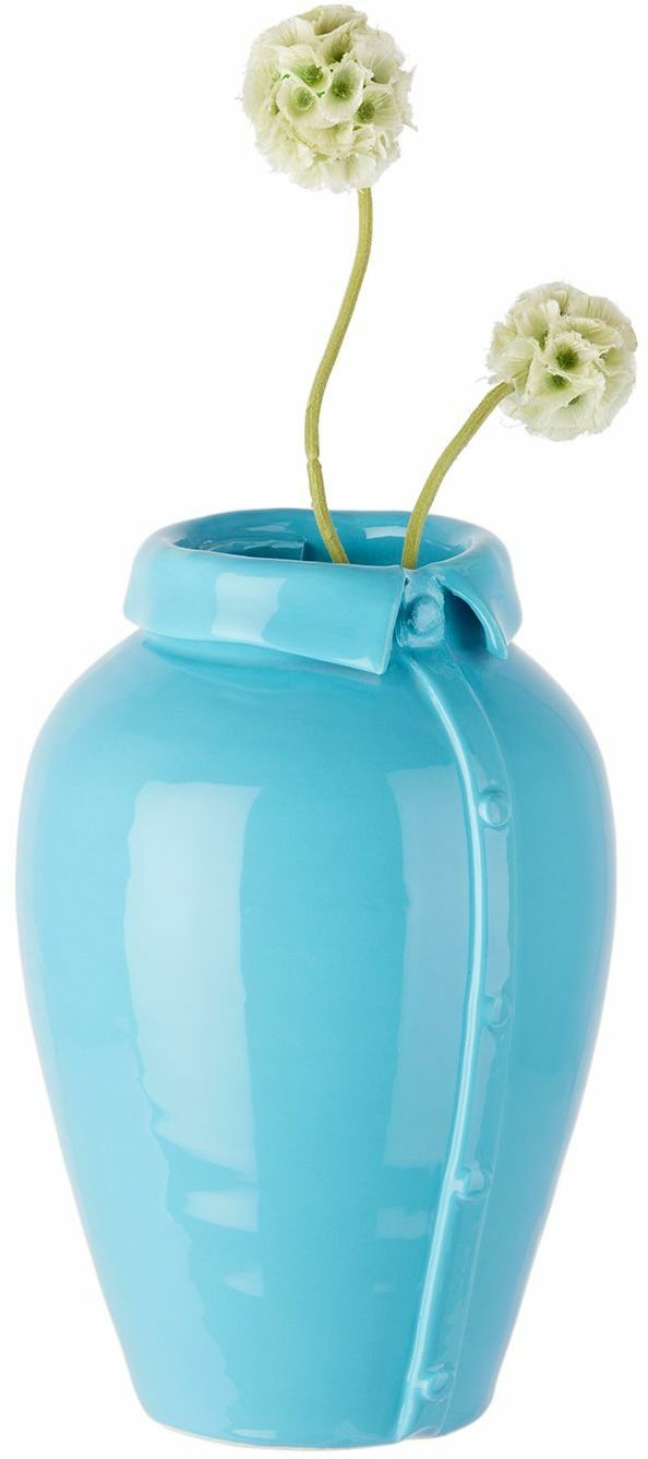 Lola Mayeras Blue Shirt Vase