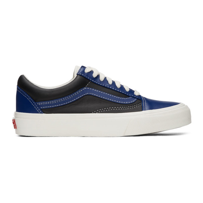 vans blue and black old skool