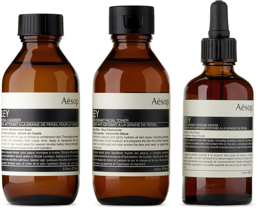 Aesop Parsley Seed Anti-Oxidant Skin Care Kit Aesop