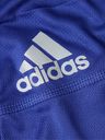adidas Sport - Designed 4 Running Logo-Print Recycled AEROREADY T-Shirt - Blue