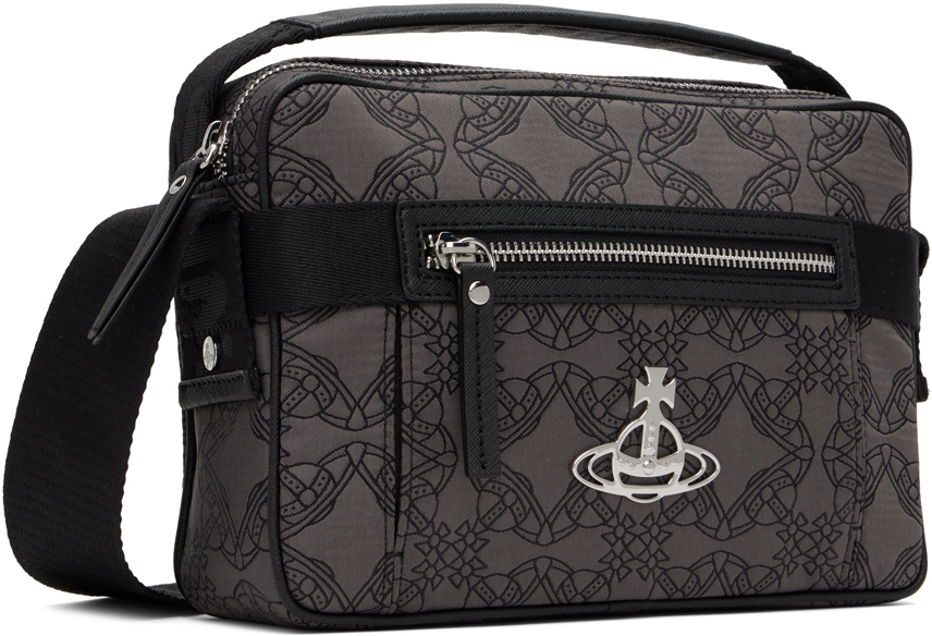 Vivienne Westwood Gray Billie Messenger Bag Vivienne Westwood