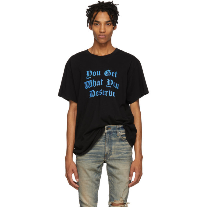 Amiri Black Deserve T-Shirt Amiri